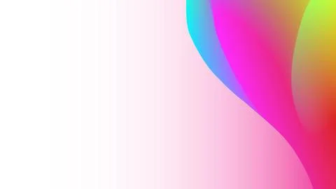 Vibrant Liquid Color Transition Background for Business Presentation and UI Stock Illustration