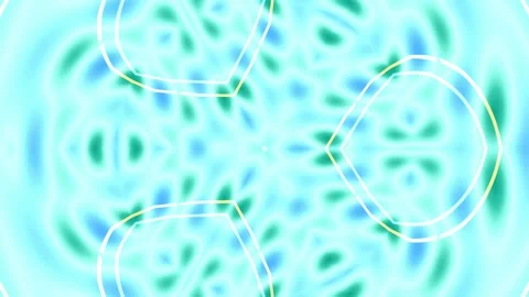 Vibrant Liquid Emerald Plexus Tunnel Effect Background Loop for Technology .. Stock Footage 336886333