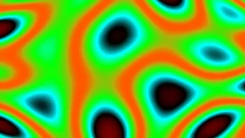 Vibrant Liquid Gradient Abstract Flow Pattern Background Stock Footage 342160989