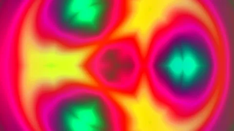 Vibrant liquid gradient background art loop of neon cosmic flow Stock Footage 336162512