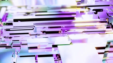 Vibrant liquid motion with futuristic gradient colors. Abstract flowing ink Видео 340024647