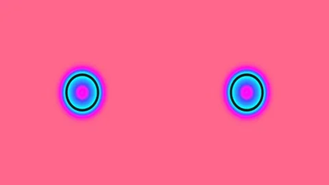 Vibrant liquid ripple effect circles on futuristic purple and blue gradient.. Stock Footage 336881206