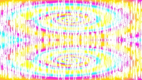 Vibrant liquid spectrum tunnel loop for futuristic technology presentation Stock Footage 336885979