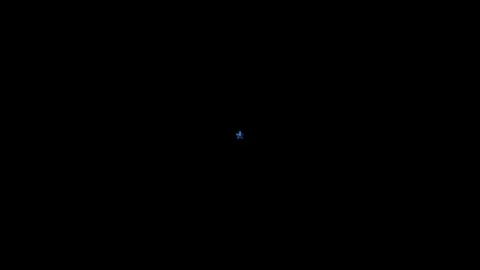 Vibrant looping neon star animations with inner stars appearing on black, a.. Stock Footage 319014850