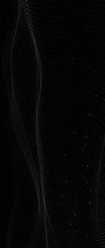 Vibrant Luminescent Plexus: Interconnected Glowing Particles and Lines Form.. Stock Illustration