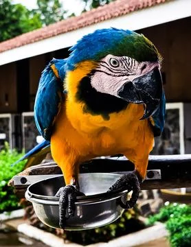 Vibrant Macaw Stock Photos