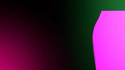 Vibrant magenta and emerald gradient with a flowing pink wave overlay for Stock Illustration