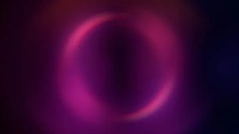 Vibrant magenta glow forms abstract circular light effect against dark purple イラスト素材