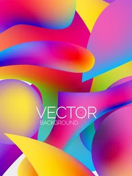 Vibrant magenta pattern with electric blue vector graphics 스톡 일러스트