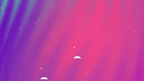 Vibrant magenta purple teal gradient abstract background with shimmering pa.. 库存影片 335932110