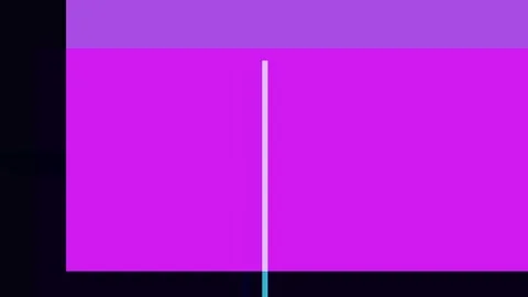 A vibrant magenta rectangle is divided by a thin light blue line, set again.. Stock Footage 335440724