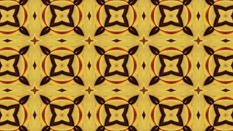 Vibrant Mandala Pattern Background Stock Footage 336840653