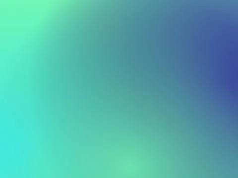 Vibrant mesh gradient background with smooth soft transition of mint green,.. Stock Illustration