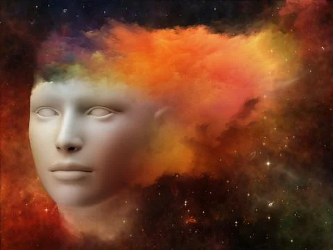 Vibrant Mind Illustrazione stock