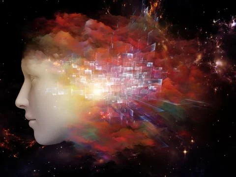 Vibrant Mind Ilustração Stock
