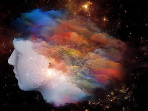 Vibrant Mind Stock-Illustration