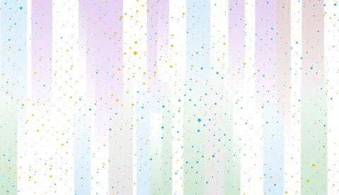 Vibrant minimal geometric abstract background with stripes and square dots Stock Illustration