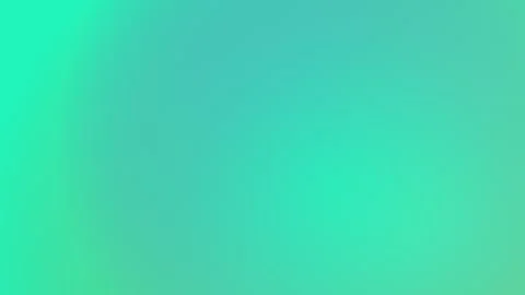 Vibrant mint green and teal abstract mesh gradient background 库存插图