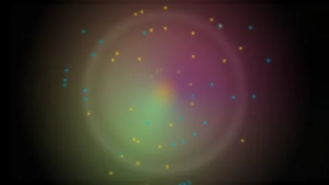 Vibrant Motion of Colorful Cosmic Light Swirls in Space Scene for Dynamic V.. 库存影片 342619863
