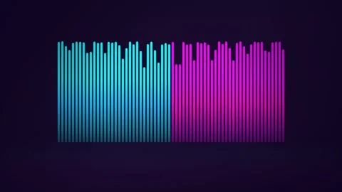 Vibrant Motion of Colorful Digital Bars in Dynamic Light Show for Modern Vi.. Stock-Footage 338313998