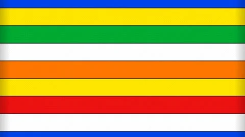 Vibrant Motion of Colorful Stripes in Dynamic Animation Showcasing Bright R.. 库存影片 342566336