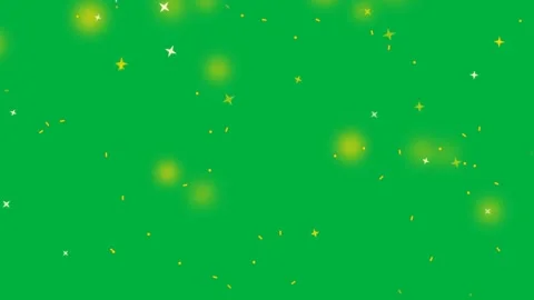 Vibrant Motion of Glowing Particles and Sparkling Lights in Dynamic Green B.. Vídeos de archivo 342527796