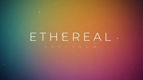 Vibrant multi-color gradient background blending blue, gold, purple, and or.. Stock Footage 337577097