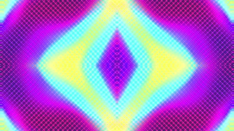 Vibrant Multi-Color Kaleidoscopic Liquid Silk Wave Background with Holograp.. Stock Footage 343830270