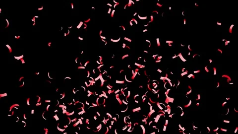 Vibrant Multi colored 3D Confetti explosion Celebrat Motion Graphic video. 스톡 동영상 320327332