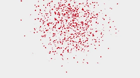Vibrant Multi colored 3D Confetti explosion Celebrat Motion Graphic video. 스톡 동영상 320327359
