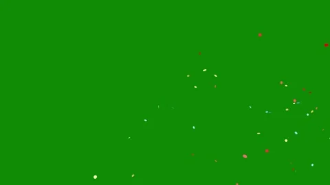 Vibrant Multi colored 3D Confetti explosion Celebrat Motion Graphic video. Vídeos de archivo 320327522