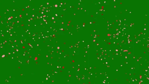 Vibrant Multi colored 3D Confetti explosion Celebrat Motion Graphic video. Vídeos de archivo 320327544