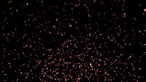 Vibrant Multi colored 3D Confetti explosion Celebrat Motion Graphic video. Vídeos de archivo 320327569