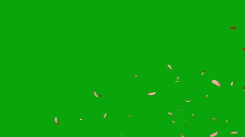 Vibrant Multi colored 3D Confetti explosion Celebrat Motion Graphic video. Vídeos de archivo 320327574