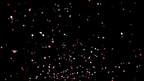 Vibrant Multi colored 3D Confetti explosion Celebrat Motion Graphic video. Vídeos de archivo 320327579