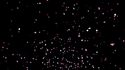 Vibrant Multi colored 3D Confetti explosion Celebrat Motion Graphic video. Vídeos de archivo 320327583