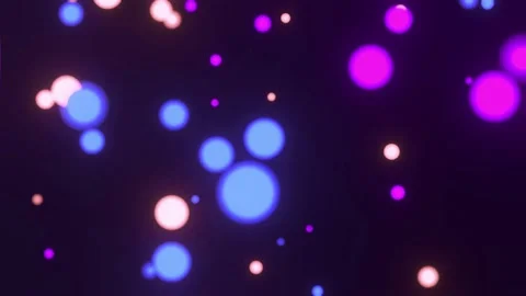 Vibrant multi colored snowfall like animation abstract background Stock Footage 198749057