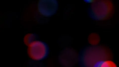 Vibrant Multicolor Bokeh Light Animation 動画素材 344044734