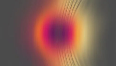 Vibrant multicolor gradient with radial lines on dark background Stockillustratie