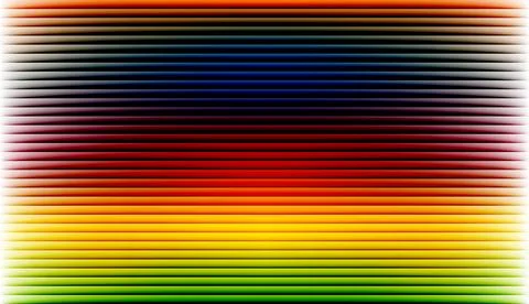 Vibrant Multicolor Horizontal Gradient Stripe Abstract Background Clipart Stock-Illustration