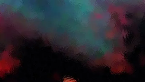 Vibrant multicolored abstract art background with textured brush strokes an.. Illustrazione stock