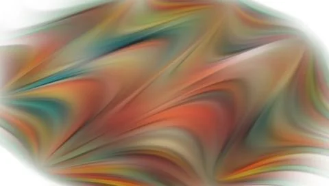 Vibrant multicolored abstract background with smooth  white background Stock Illustration
