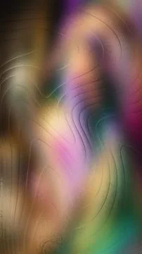 Vibrant multicolored abstract background with swirling lines and gradient c.. Stock Illustration
