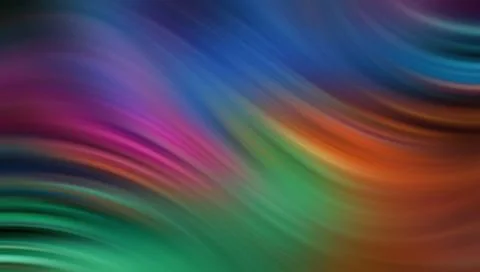 Vibrant multicolored abstract background with wavy lines Stockillustratie