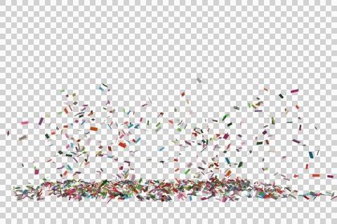 A vibrant, multicolored explosion of tiny, angular shapes resembling Stockfoto's