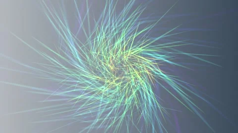 Vibrant multicolored light lines exploding in dynamic motion Video stock 327974329