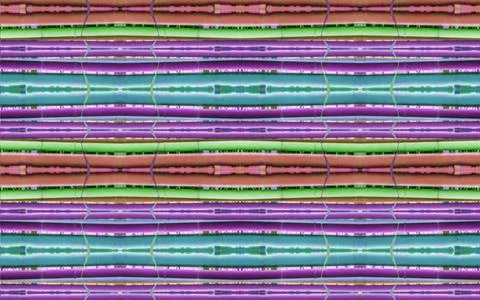 Vibrant Multicolored Linear Background Pattern Stock Illustration