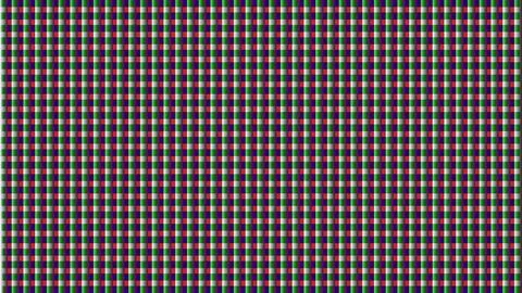 Vibrant multicolored pixelated pattern on a white background Stock Illustration