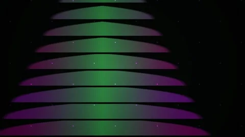 Vibrant multicolored stacked discs gradient. Stock Footage 335967806
