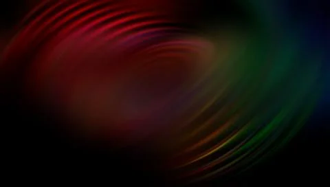 Vibrant multicolored swirl pattern on dark background Иллюстрация